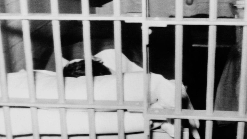 Zelle im Gefängnis Alcatraz