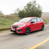 Der Honda Jazz ist gut vier Meter lang