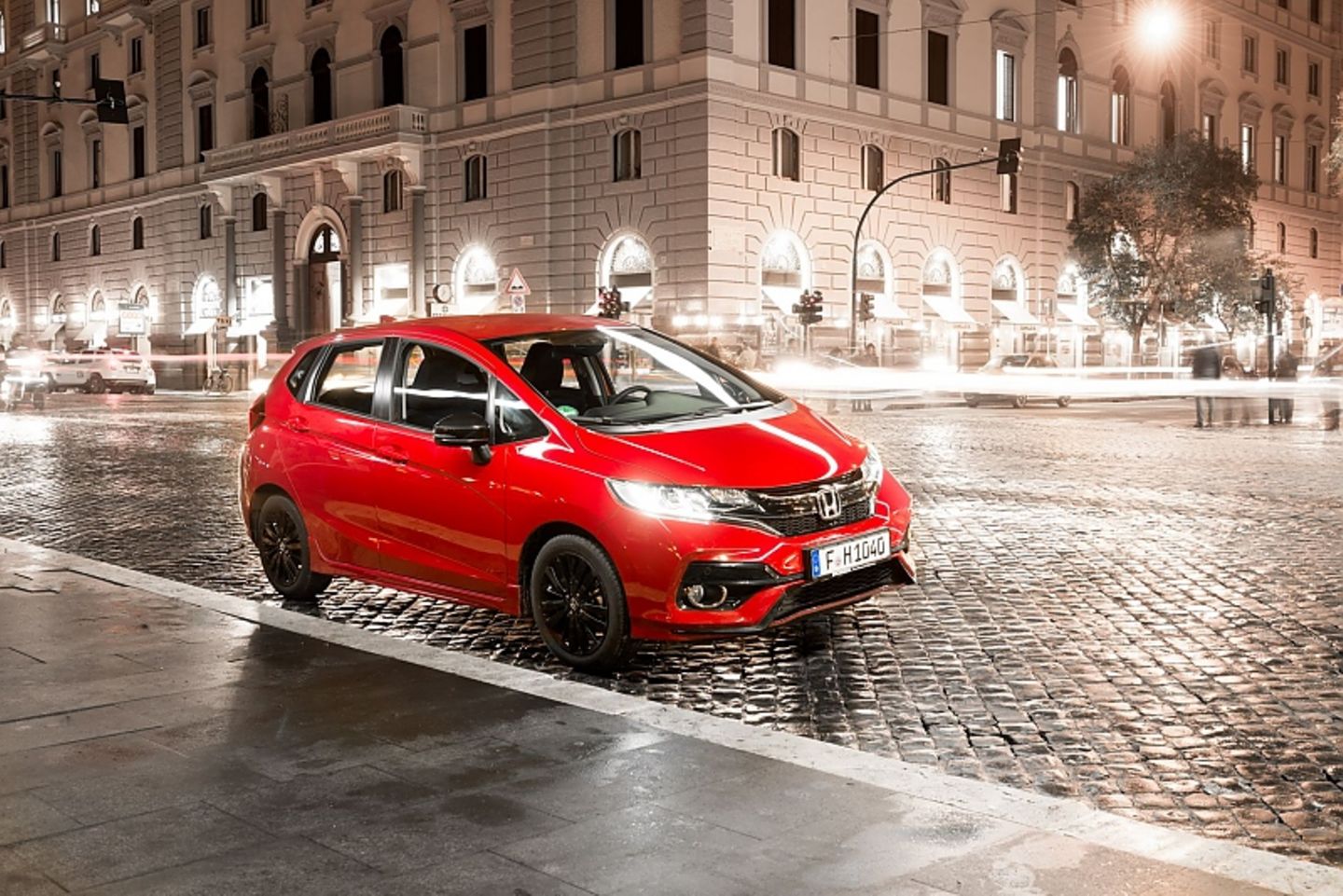 Der Honda Jazz 1.5 i-VTEC ist auch mit CVT-Getriebe zu haben