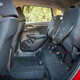 Die hinteren Sitze lassen sich auch hochklappen