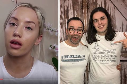 Influencer-Streit: Elle Darby und Paul Stenson vom White Moose Café haben Clinch