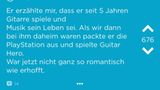 Ein Screenshot eines Jodels