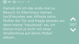 Ein Screenshot eines Jodels