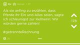Ein Screenshot eines Jodels