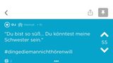 Ein Screenshot eines Jodels