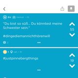 Ein Screenshot eines Jodels