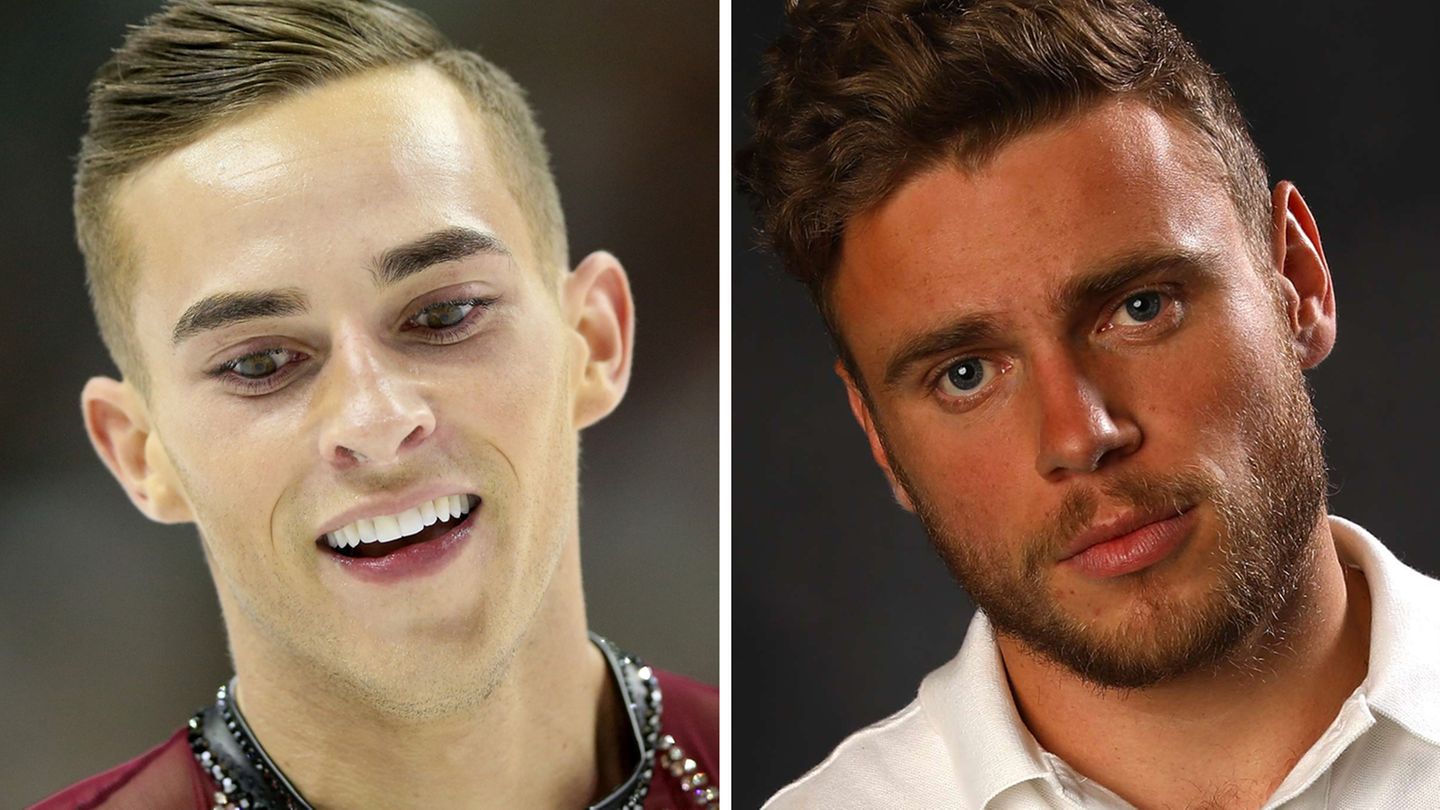 Adam Rippon (l.) und Gus Kenworthy