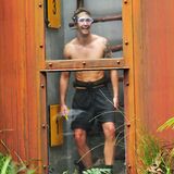 David Friedrich bei der Dschungelprüfung