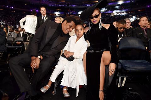 Beyoncé mit Tochter Blue Ivy und Jay Z bei den Grammys
