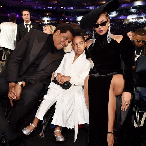 Beyoncé mit Tochter Blue Ivy und Jay Z bei den Grammys
