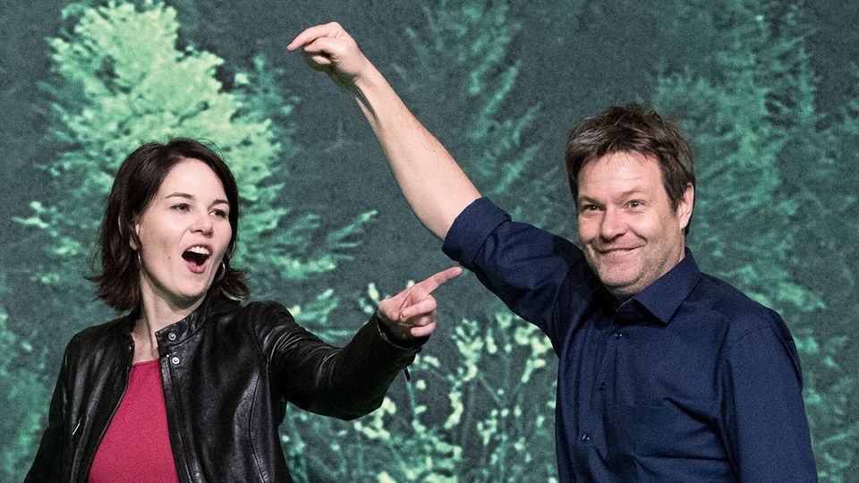 Annalena Baerbock und Robert Habeck bilden die neue Grüne-Doppelspitze