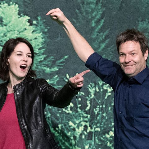 Annalena Baerbock und Robert Habeck bilden die neue Grüne-Doppelspitze