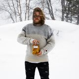 Mal eben einkaufen? Ist nicht! Gut, dass Nilsson die Gaben des Sommers stets für den Winter bewahrt