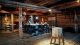 Der Gastraum des Restaurants