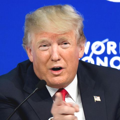 US-Präsident Donald Trump während des Weltwirtschaftsforums in Davos