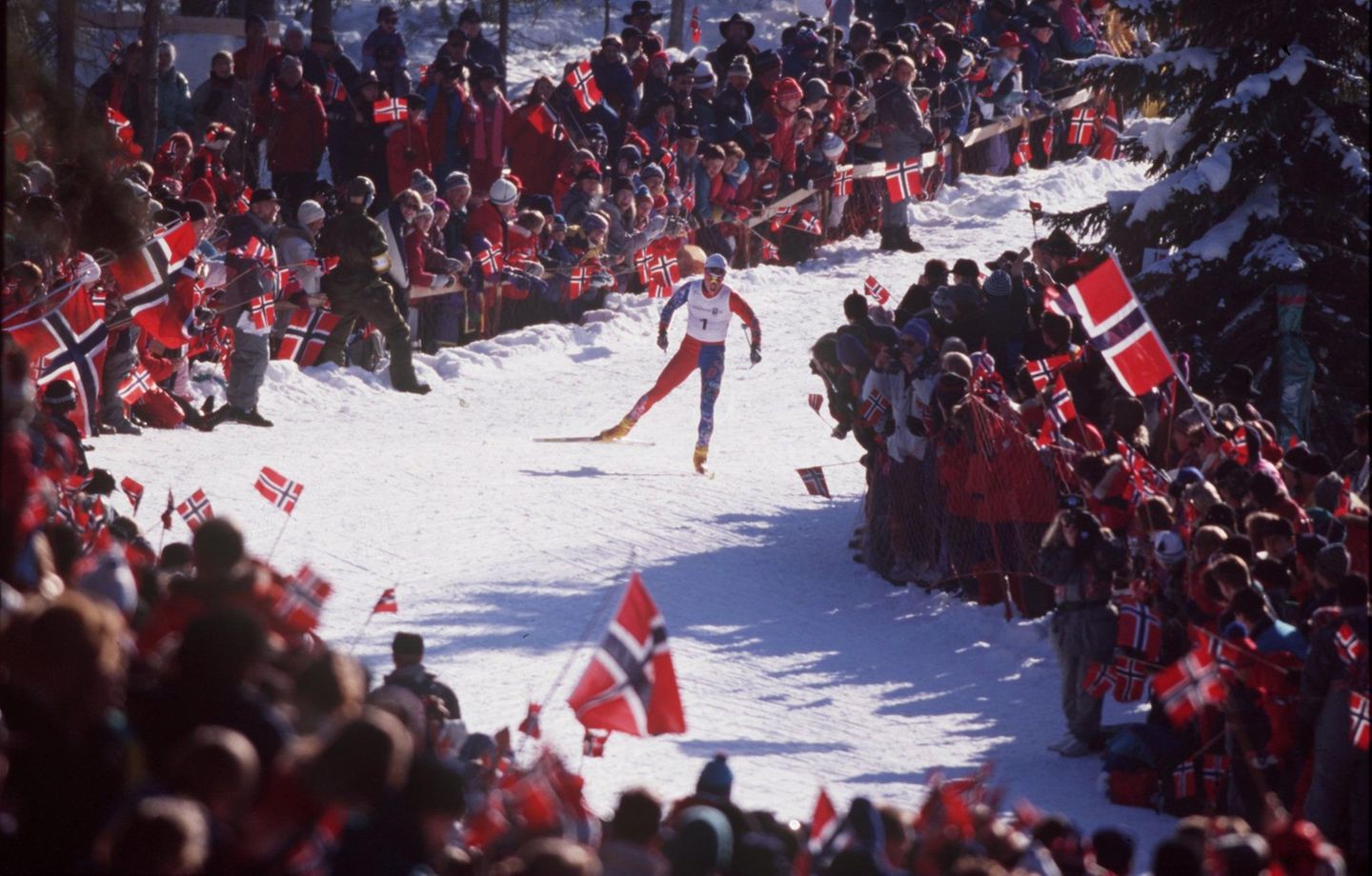 Olympische Winterspiele - historische Aufnahmen Bjorn Daehlie