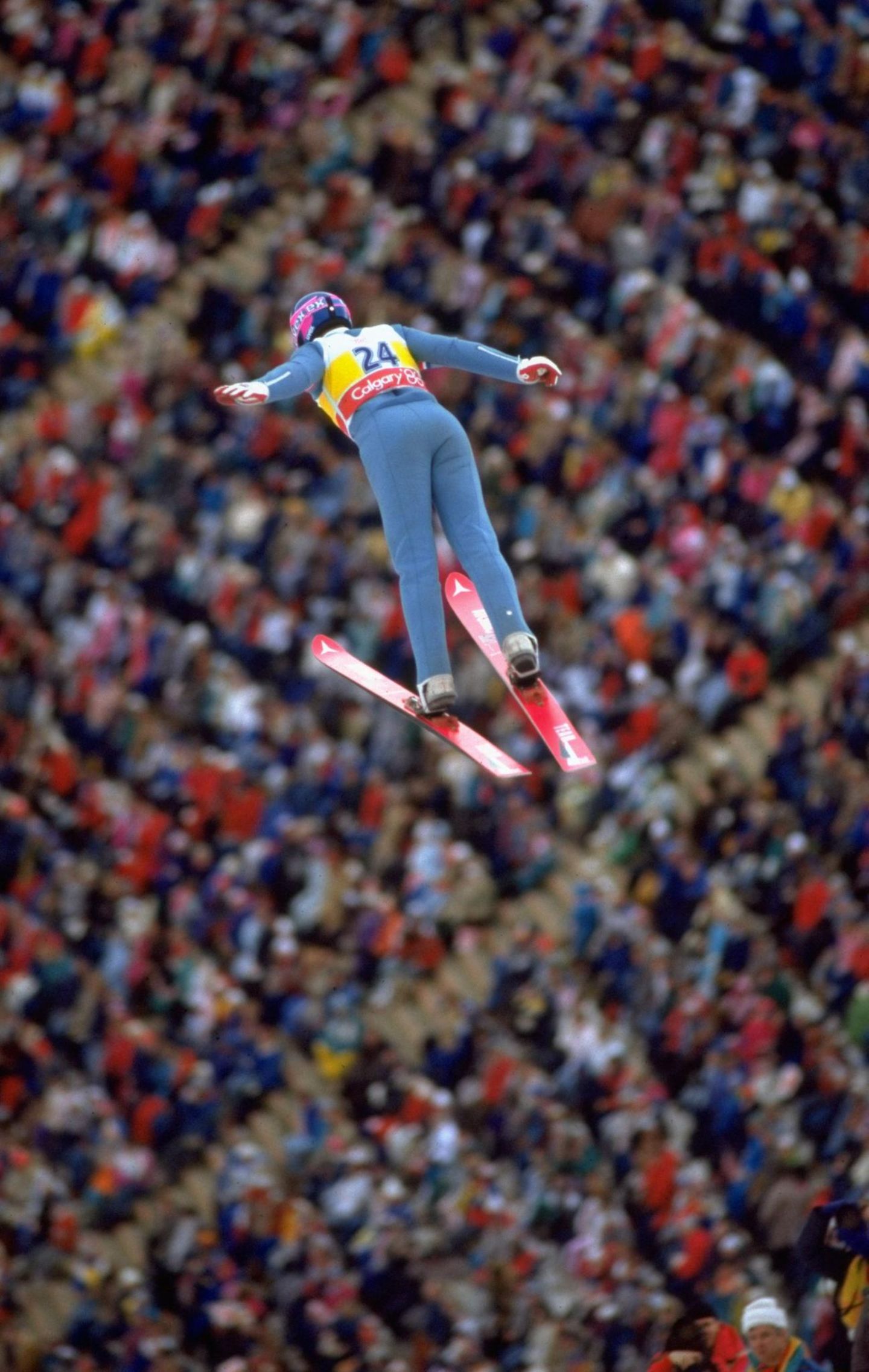 Olympische Winterspiele - historische Aufnahmen "Eddie the Eagle" 1988