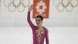 Katarina Witte bei ihrem ersten Olympiasieg 1984