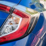 Die Form der Rückleuchten ist charakteristisch