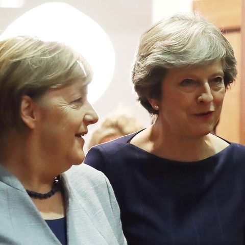 Angela Merkel und Großbritanniens Premierministerin Theresa May, hier im Oktober Brüssel