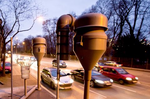 Feinstaub-Messstation in Stuttgart: Vor allem Deutschlands Großstädte sind mit Stickoxiden belastet