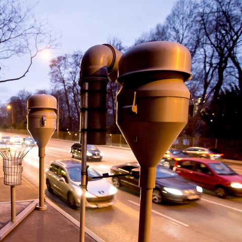 Feinstaub-Messstation in Stuttgart: Vor allem Deutschlands Großstädte sind mit Stickoxiden belastet