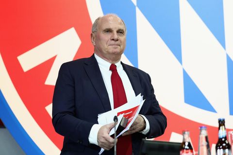 Uli Hoeneß, Präsident des FC Bayern München, gibt nicht nur Russland die Schuld an der Krim-Krise