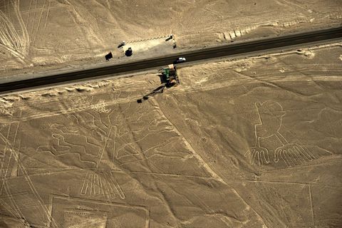 Die Nazca-Linien in Peru wurden 1994 von der Unesco zum Weltkulturerbe erklärt