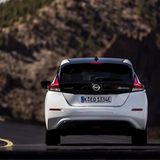 Das Heck des neuen Nissan Leaf bekam vor allem neue Rückleuchten