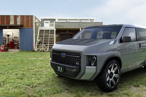 Im Konzept-Fahrzeug ist der Wagen auf "Heavy Duty" ausgelegt.
