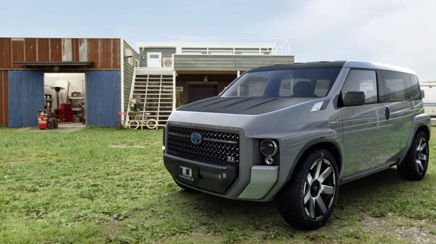 Im Konzept-Fahrzeug ist der Wagen auf "Heavy Duty" ausgelegt.