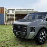 Im Konzept-Fahrzeug ist der Wagen auf "Heavy Duty" ausgelegt.