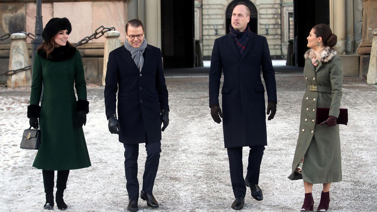 William und Kate in Stockholm