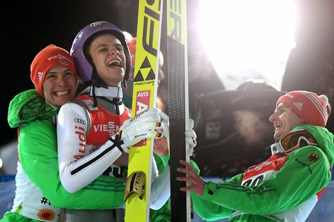 Skispringen Finnland Freitag