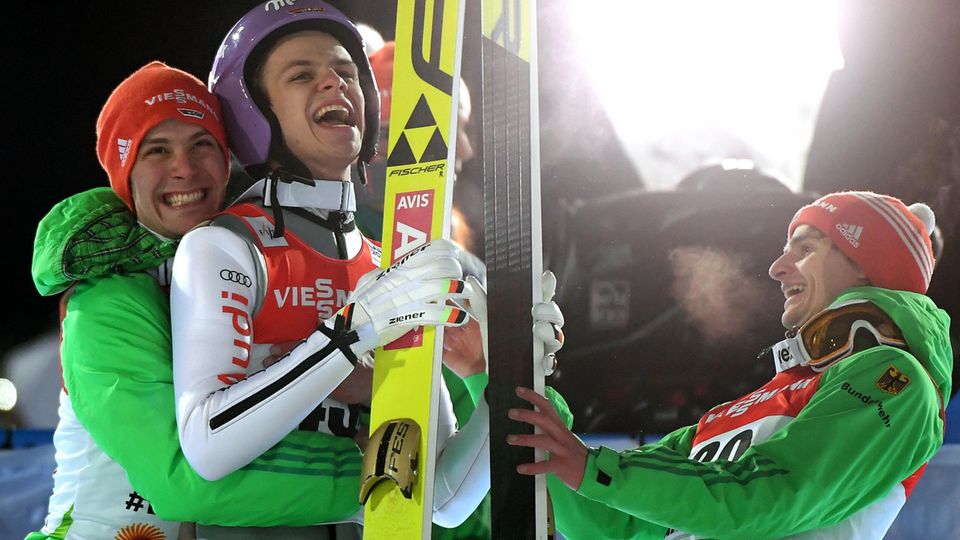 Skispringen Finnland Freitag