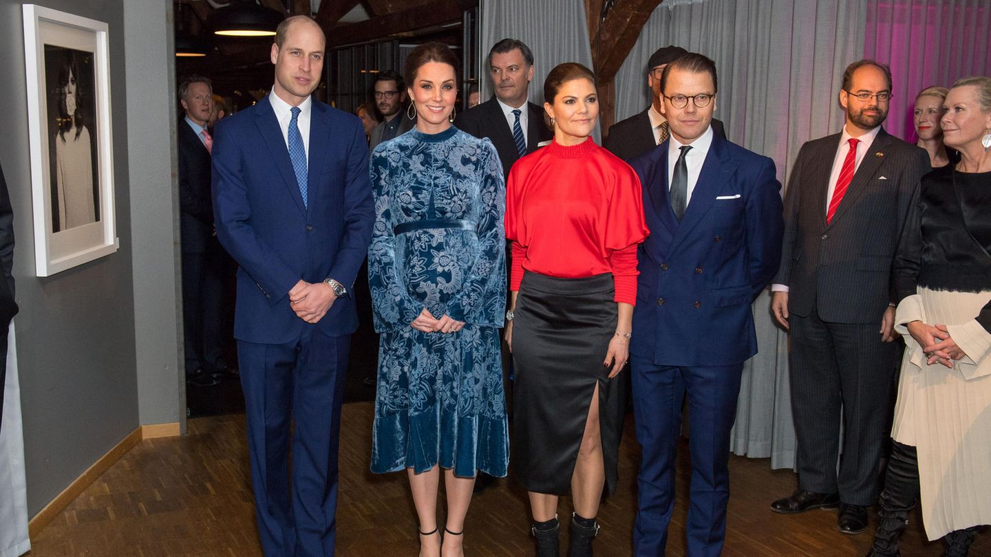 William und Kate in Stockholm William und Kate in Stockholm