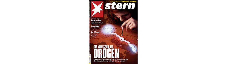 Die Spur der Drogen stern-Cover 05/2018