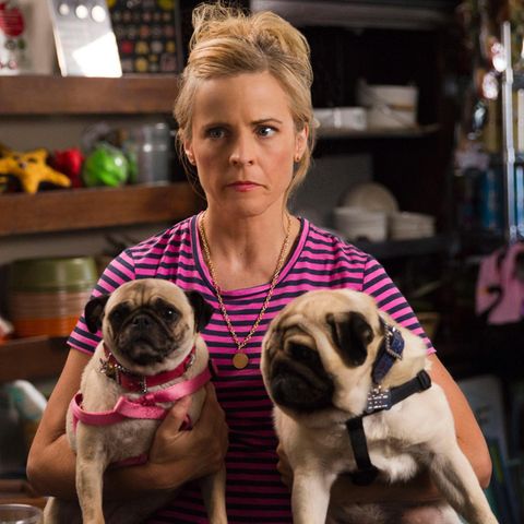"Lady Dynamite"-Hauptdarstellerin Maria Bamford mit ihren beiden Hunden