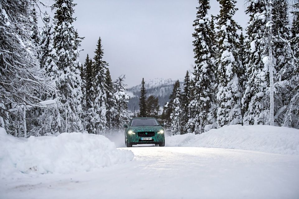 Jaguar i-Pace 2018 - unterwegs in Lappland