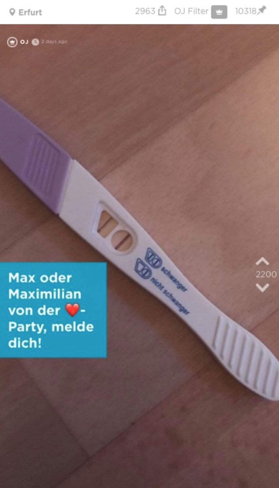 Aufruf über Studenten-App: Schwanger nach Party: 21-Jährige sucht auf Jodel nach ihrem One-Night-Stand