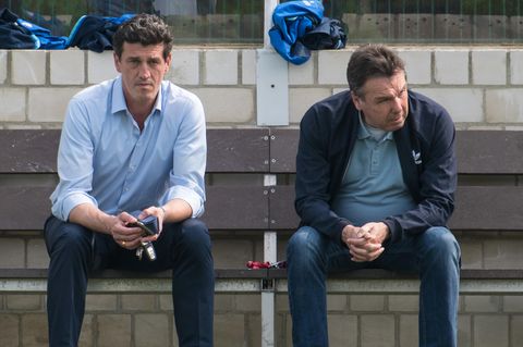 Jens Todt und Heribert Bruchhagen