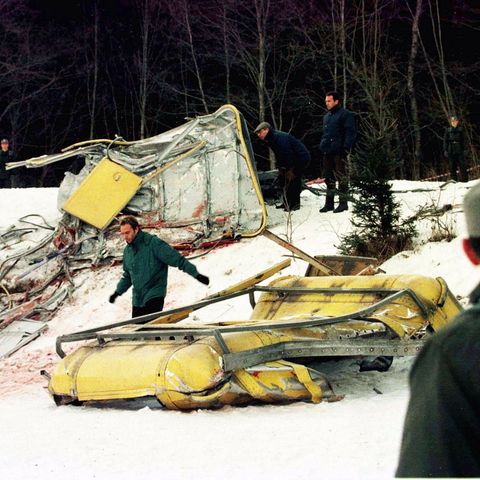 Cavalese, 1998: Die Gondel der Seilbahn wurde komplett zerstört