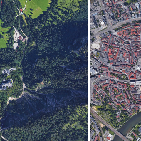 Geografie-Quiz: Erkennen Sie Deutschlands Sehenswürdigkeiten aus der Vogelperspektive?