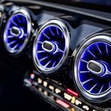 64 Ambiente-Innenraumfarben stehen zur Verfügung