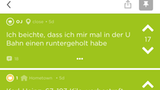 Die Jodel-Beichten der Woche