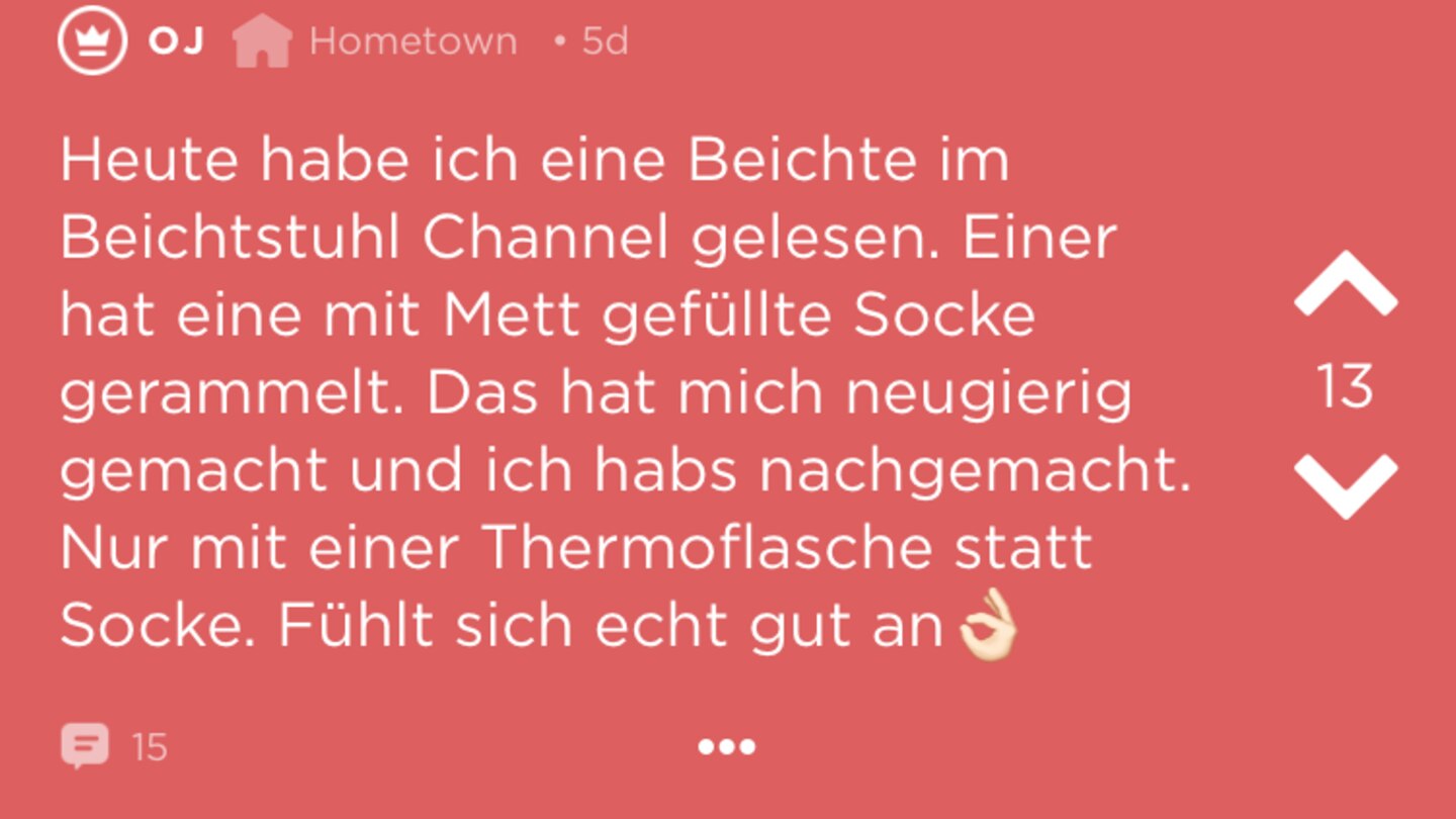 Die Jodel-Beichten der Woche