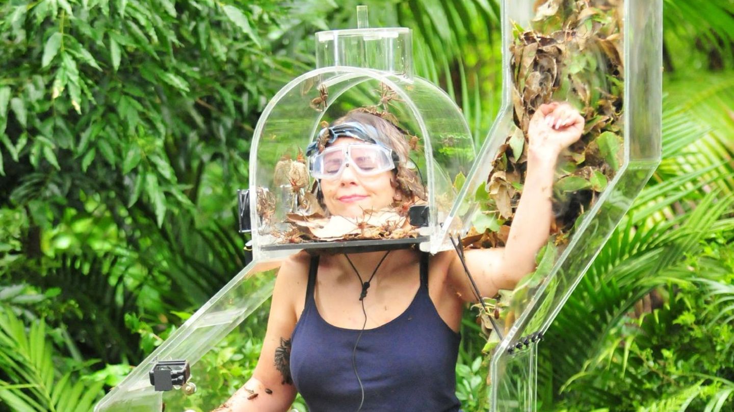 Dschungelcamp: Das Finale in Bildern – Jenny bei der Prüfung