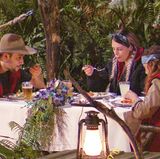 Dschungelcamp: Das Finale in Bildern – Daniele, Tina und Jenny beim Dinner