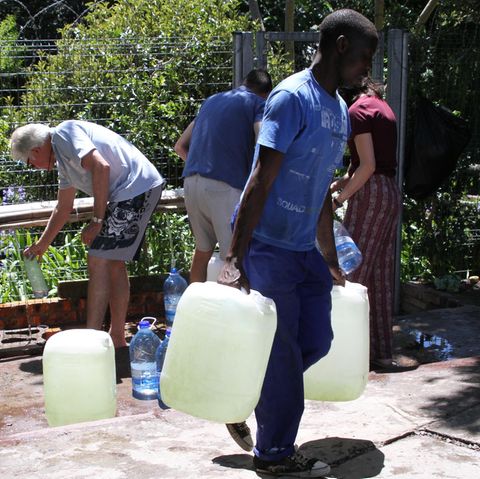 In Kapstadt wird das Wasser knapp