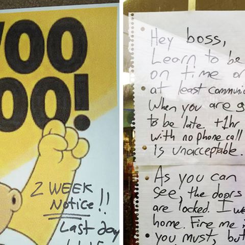 Kuriose Abgänge: "Hey Boss..." - die lustigsten Abschiedsworte zur Kündigung